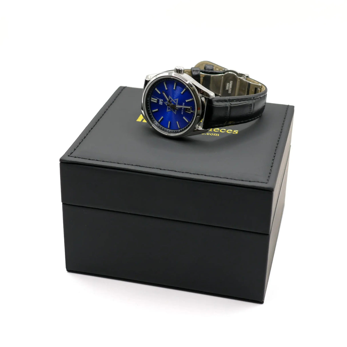 Star of David Heritage Premium Watch - Blue Edition The Israel Store