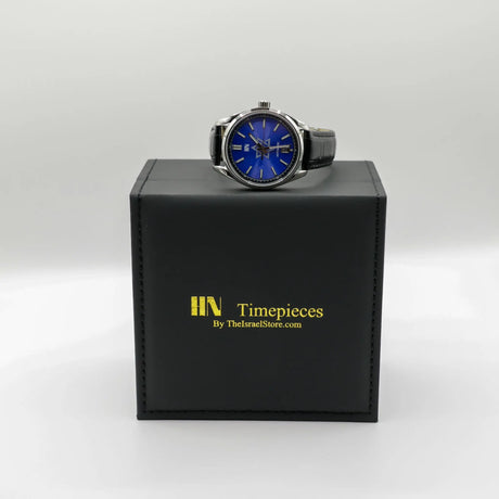 Star of David Heritage Premium Watch - Blue Edition The Israel Store