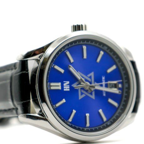 Star of David Heritage Premium Watch - Blue Edition The Israel Store