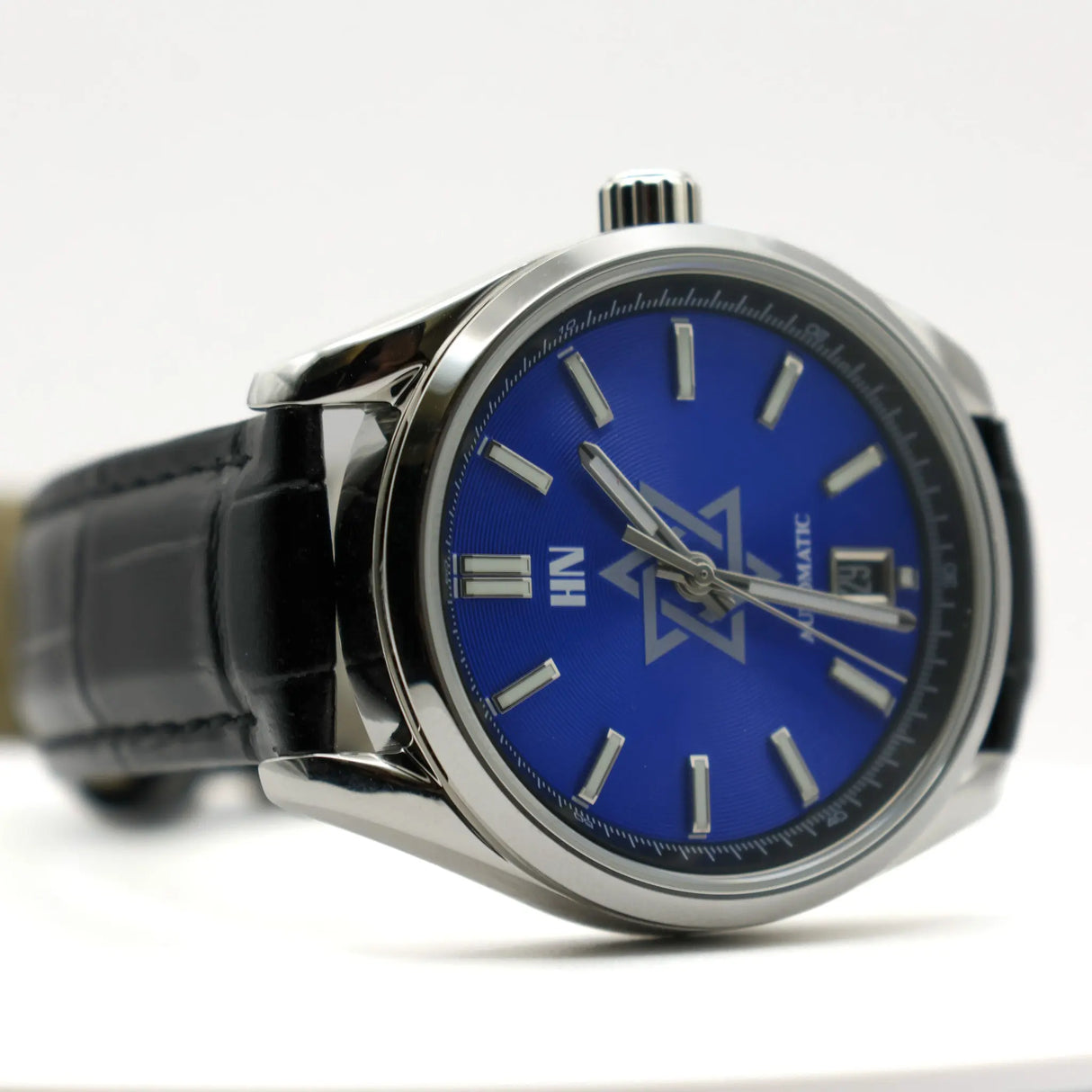 Star of David Heritage Premium Watch - Blue Edition The Israel Store