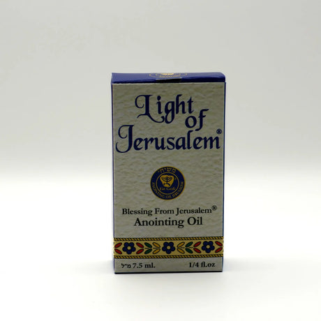 Light of Jerusalem Anointing Oil 7.5ml / 1/4 Fl Oz The Israel Store