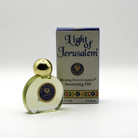 Light of Jerusalem Anointing Oil 7.5ml / 1/4 Fl Oz The Israel Store