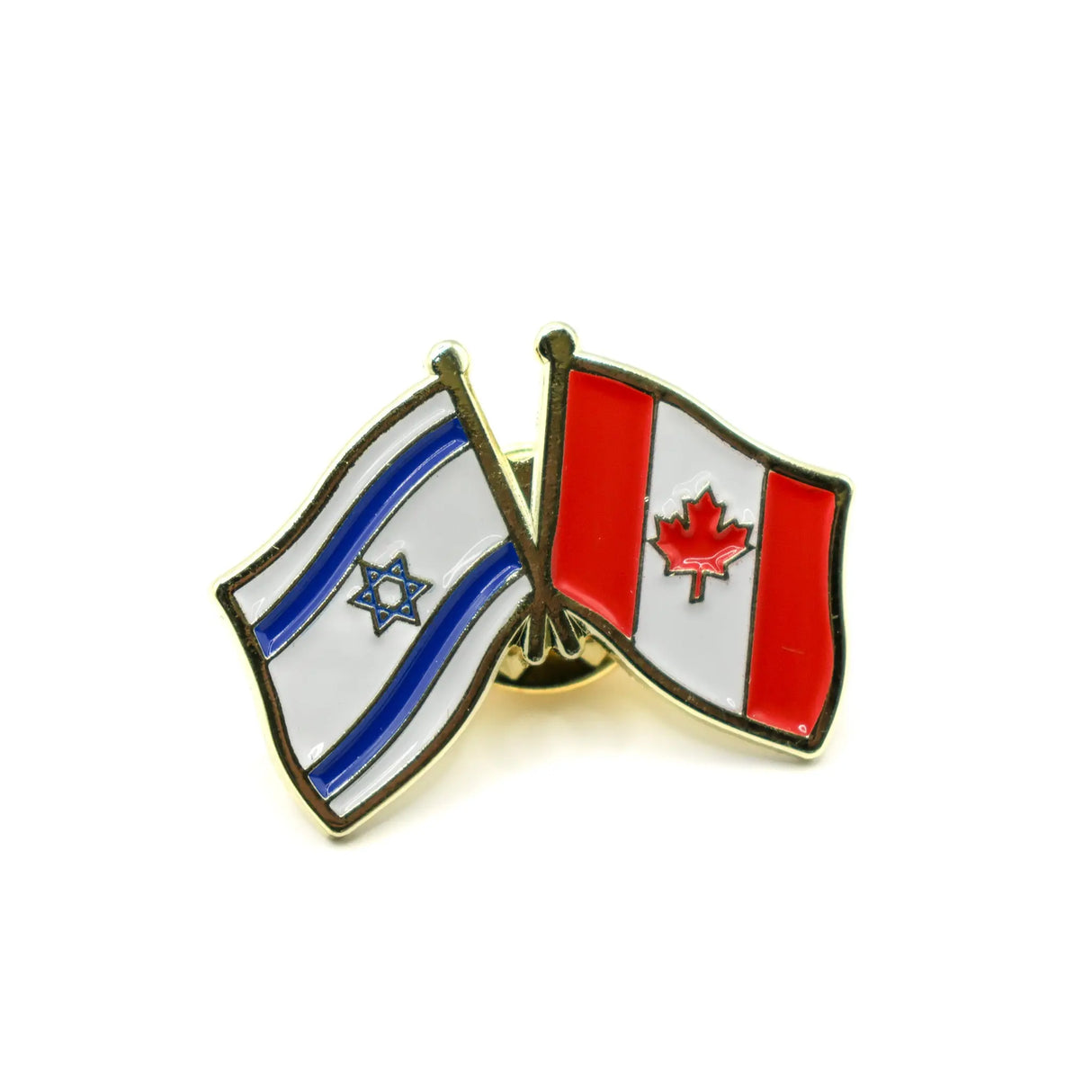 Israel-Canada Friendship Flag Lapel Pin The Israel Store