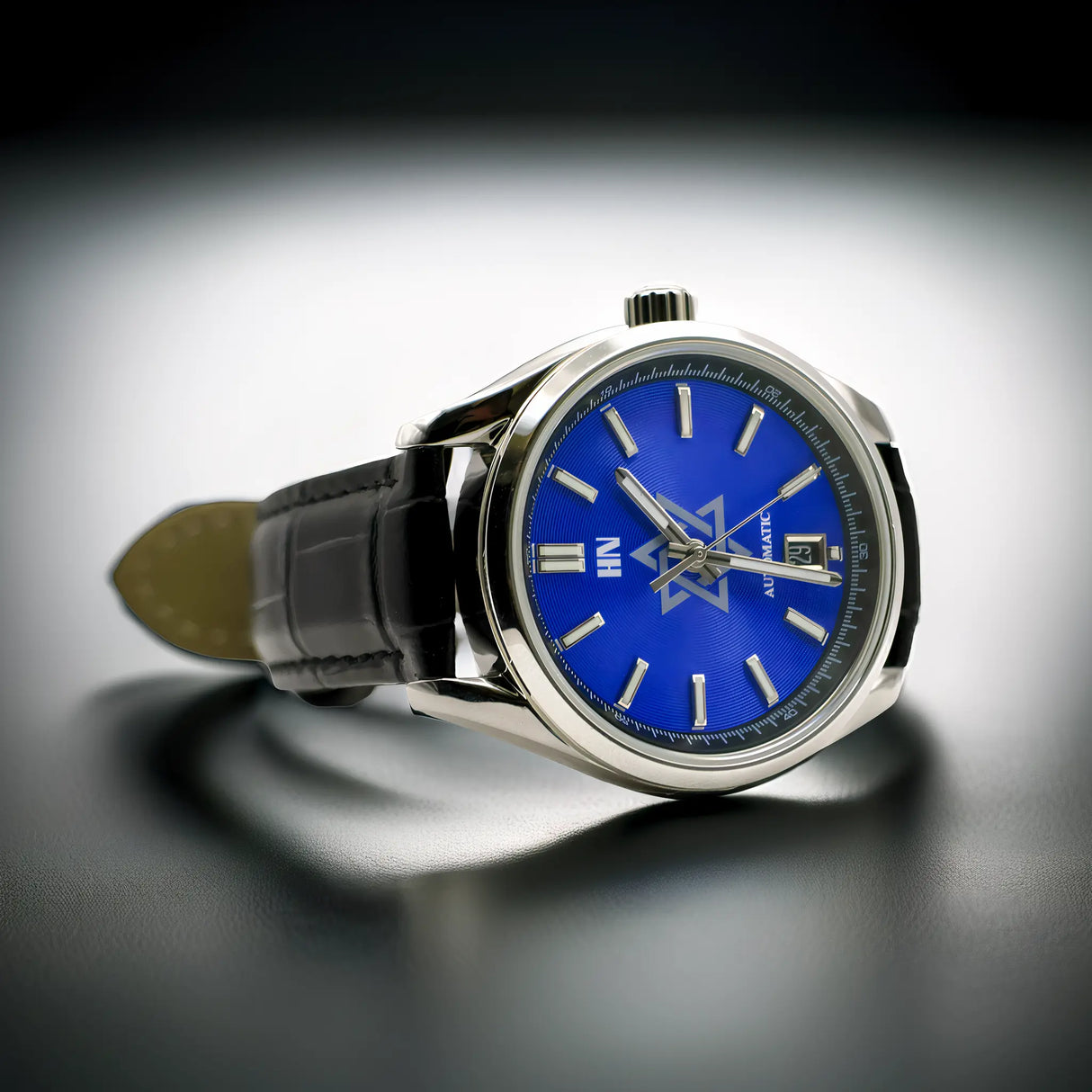 Star of David Heritage Premium Watch - Blue Edition The Israel Store