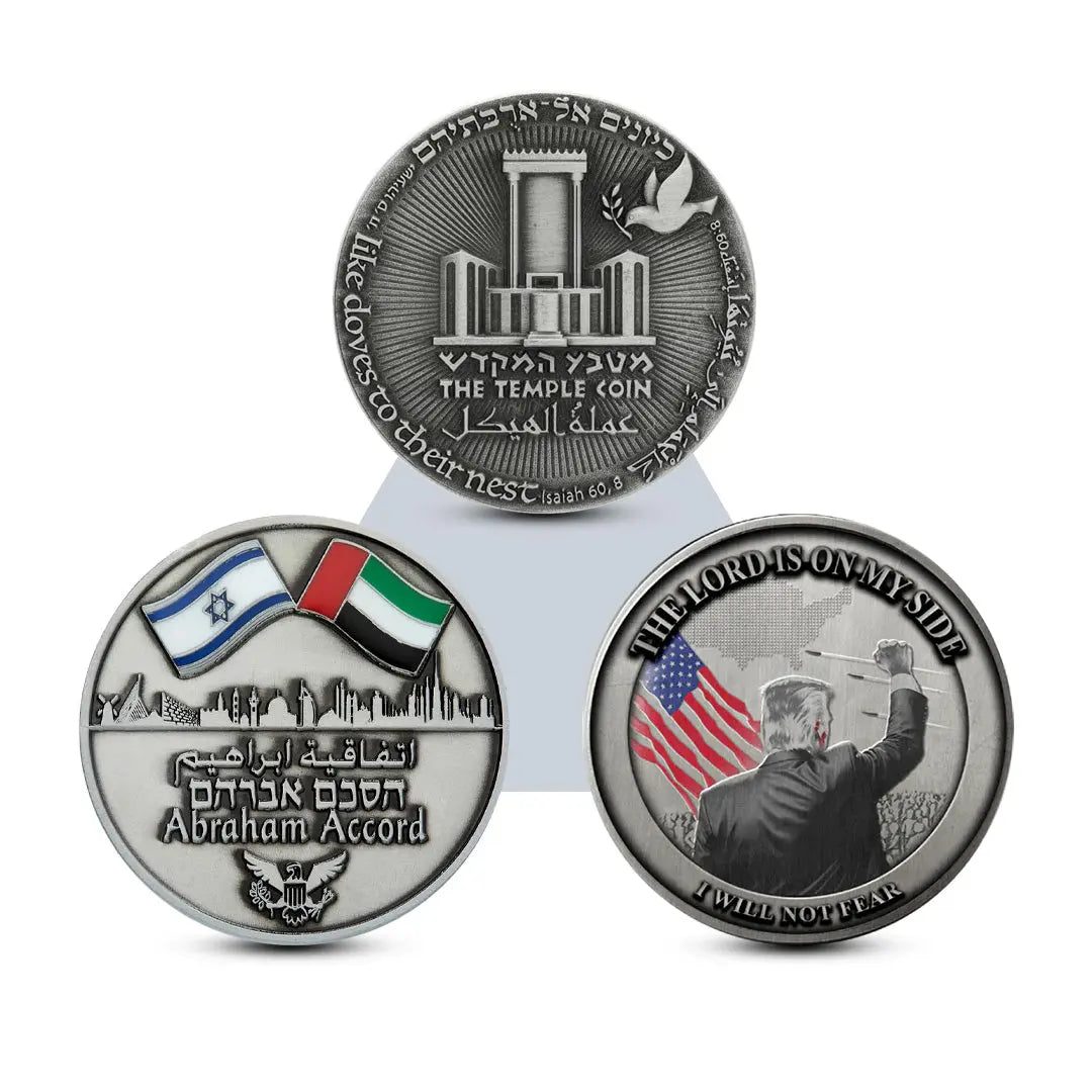 Symbols of Triumph Set Temple Coins