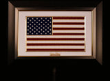 Golden Flag Full Color 24K Gold & 925 Silver Golden Patriot