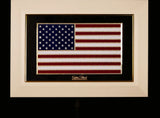 Golden Flag Full Color 24K Gold & 925 Silver Golden Patriot
