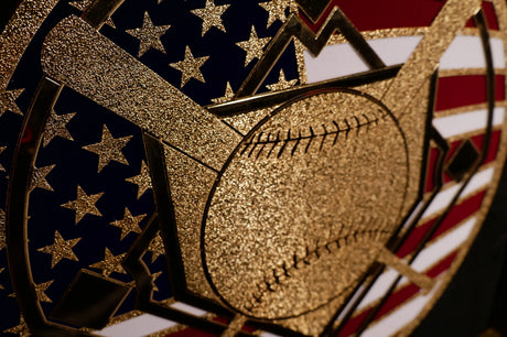 Golden Baseball Golden Patriot