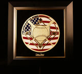 Golden Baseball Golden Patriot