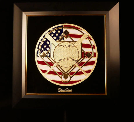 Golden Baseball Golden Patriot