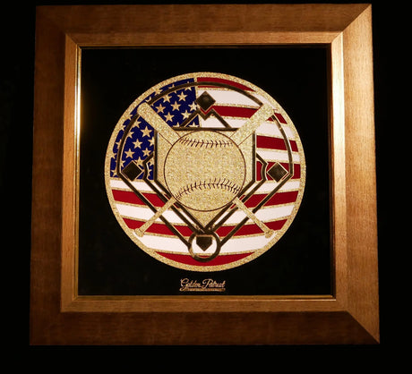 Golden Baseball Golden Patriot