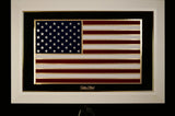 Golden Flag Full Color 24K Gold & 925 Silver Golden Patriot