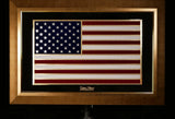 Golden Flag Full Color 24K Gold & 925 Silver Golden Patriot