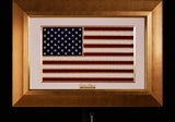 Golden Flag Full Color 24K Gold & 925 Silver Golden Patriot