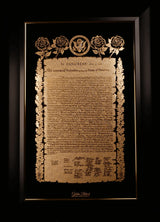 Golden Declaration of Independence Golden Patriot