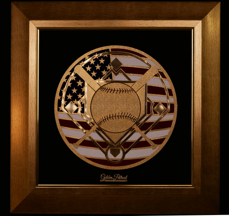 Golden Baseball Golden Patriot