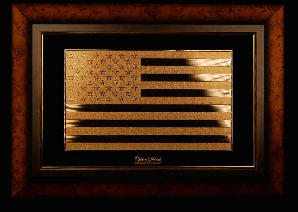 Golden Flag Golden Patriot