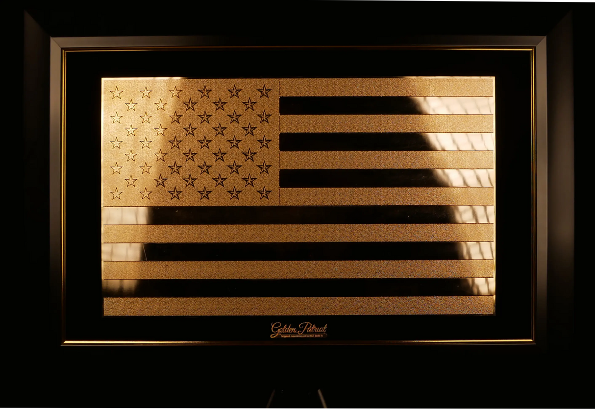 Golden Flag Golden Patriot