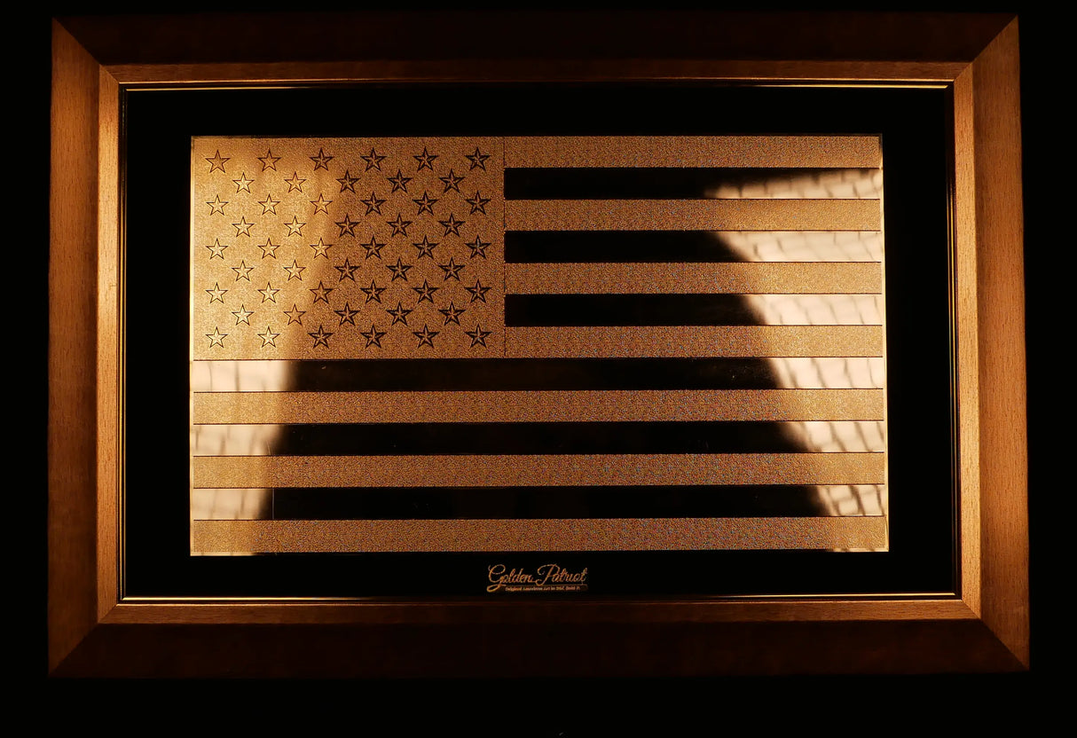 Golden Flag Golden Patriot