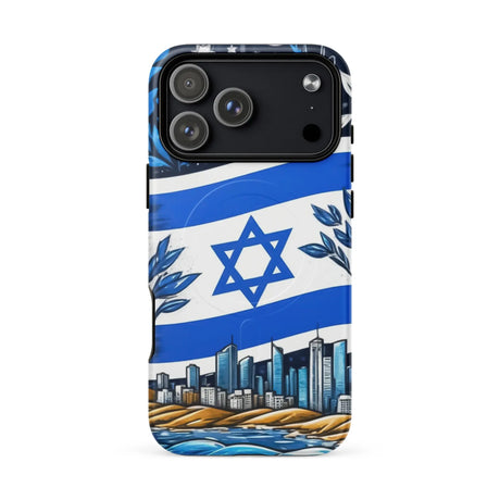 Tel Aviv Beach - MagSafe tough case for iPhone The Israel Store photo 36