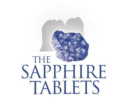 The Sapphire Tablets Necklace The Israel Store