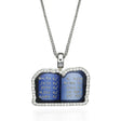 The Sapphire Tablets Necklace The Israel Store