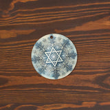 Star of David Snowflake Acrylic Ornament The Israel Store