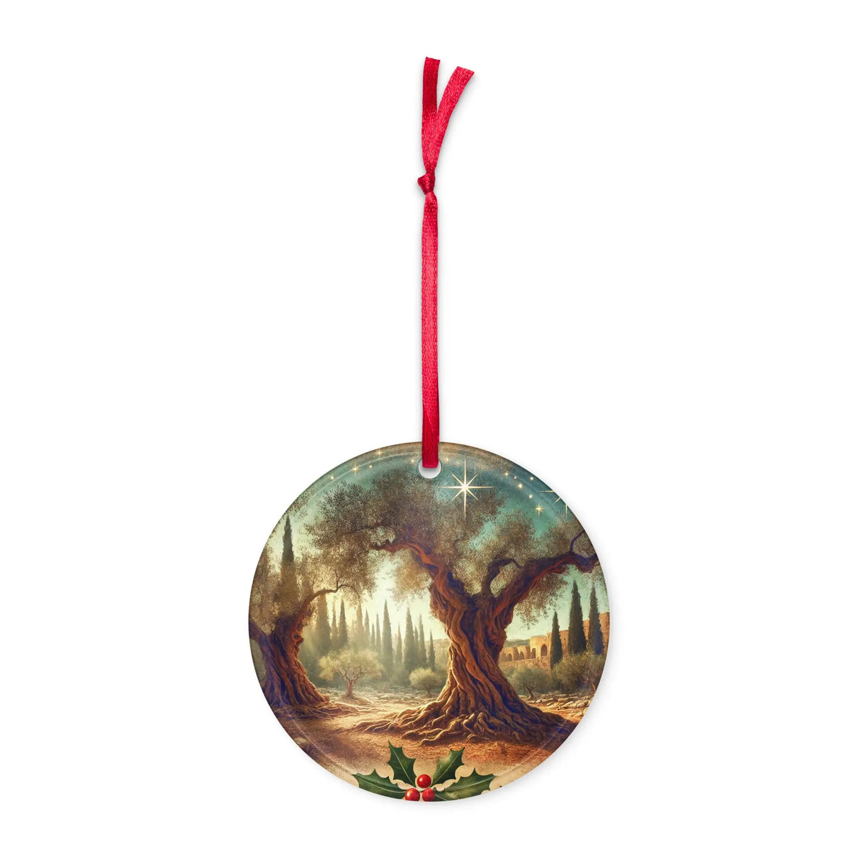 Garden of Gethsemane Acrylic Ornament The Israel Store