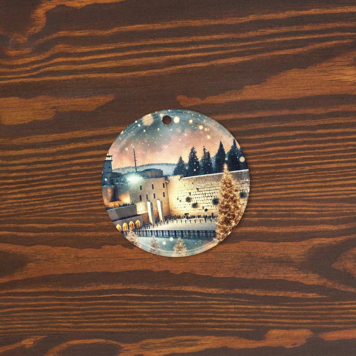 Western Wall Jerusalem Acrylic Ornament The Israel Store