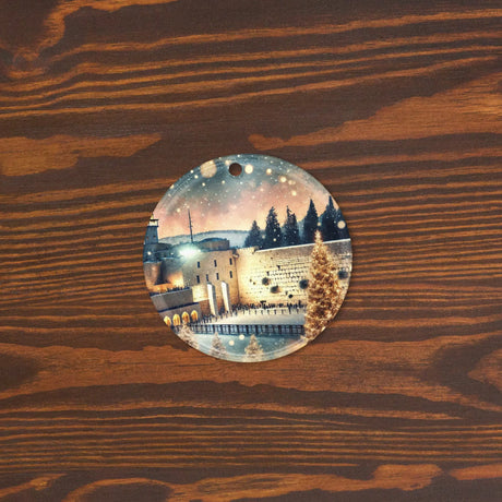 Western Wall Jerusalem Acrylic Ornament The Israel Store