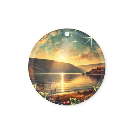 Sea of Galilee Acrylic Ornament The Israel Store