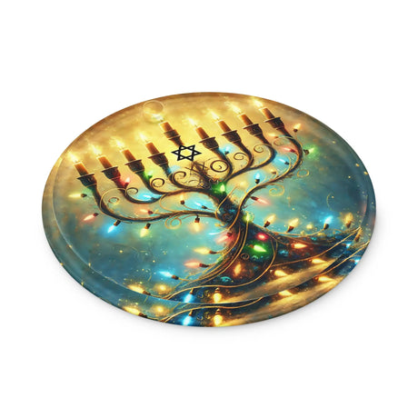 Hanukkah Menorah Acrylic Ornament The Israel Store