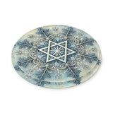 Star of David Snowflake Acrylic Ornament The Israel Store