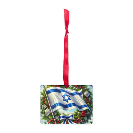 Israeli Flag Christmas Ornament The Israel Store