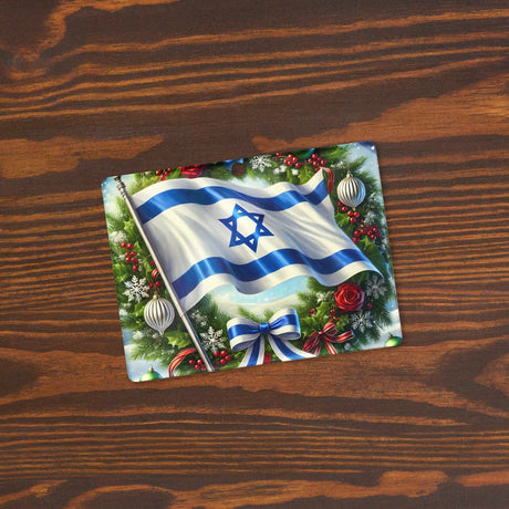 Israeli Flag Christmas Ornament The Israel Store