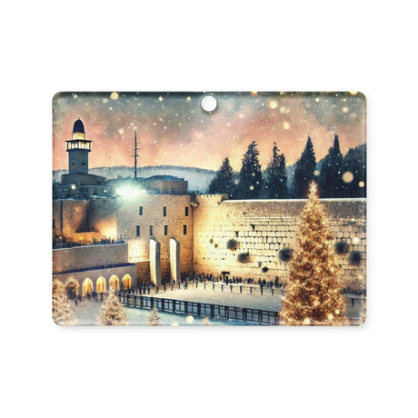 Western Wall Jerusalem Acrylic Ornament The Israel Store