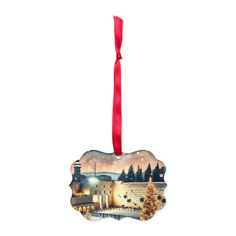 Western Wall Jerusalem Acrylic Ornament The Israel Store