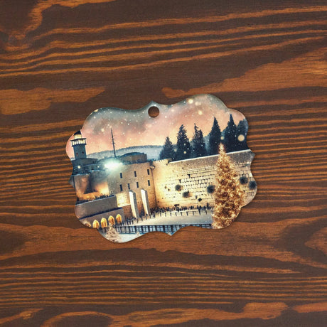 Western Wall Jerusalem Acrylic Ornament The Israel Store