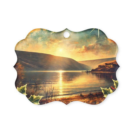 Sea of Galilee Acrylic Ornament The Israel Store