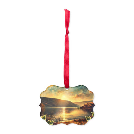 Sea of Galilee Acrylic Ornament The Israel Store