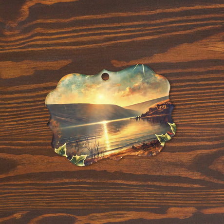 Sea of Galilee Acrylic Ornament The Israel Store