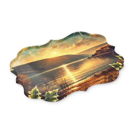 Sea of Galilee Acrylic Ornament The Israel Store