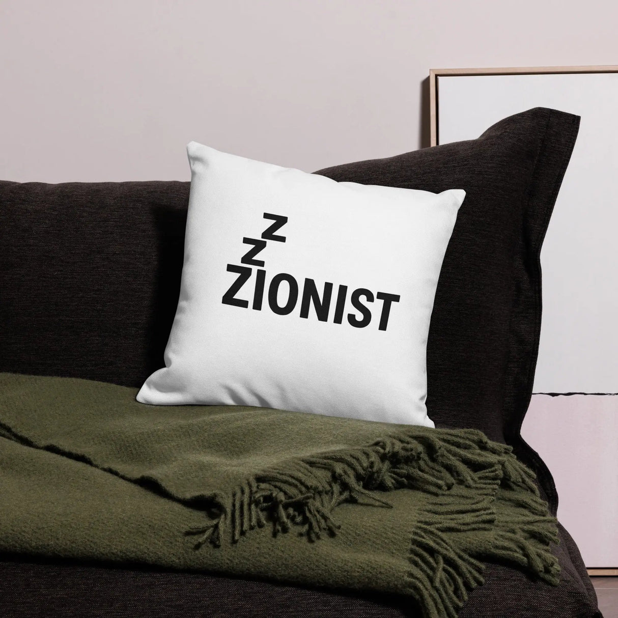 Zzzionist Premium Pillow The Israel Store