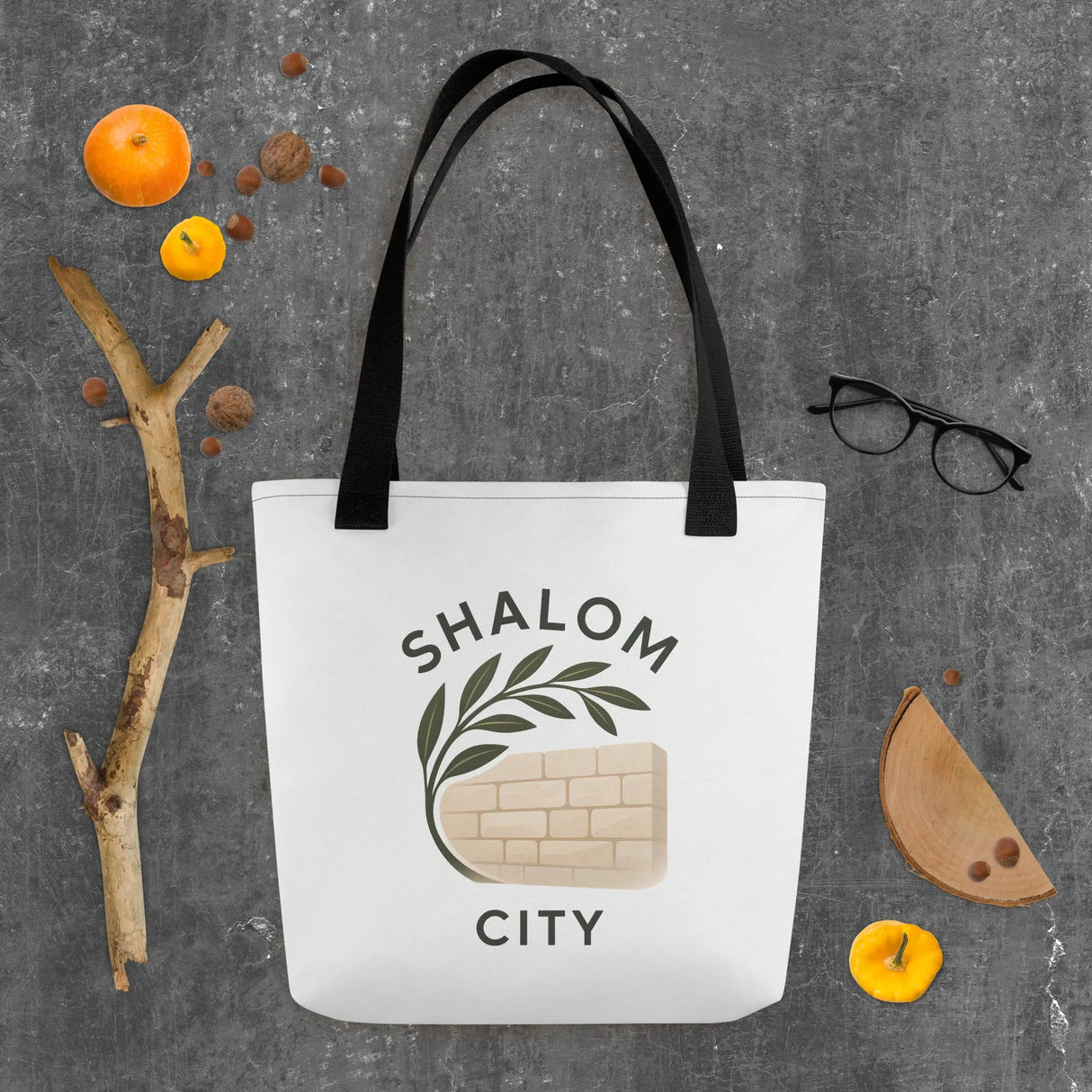 Shalom City Tote Bag The Israel Store