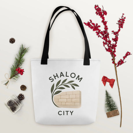 Shalom City Tote Bag The Israel Store
