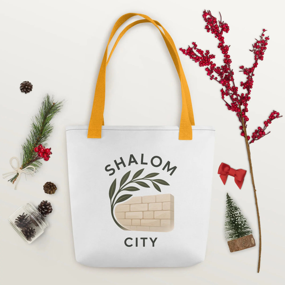 Shalom City Tote Bag The Israel Store