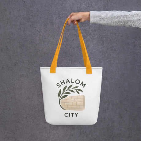 Shalom City Tote Bag The Israel Store
