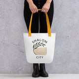 Shalom City Tote Bag The Israel Store