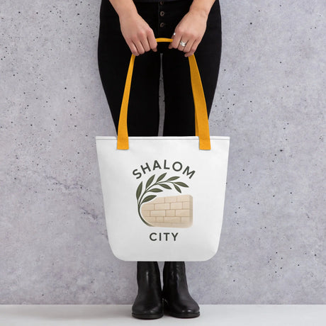 Shalom City Tote Bag The Israel Store
