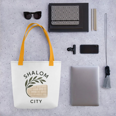 Shalom City Tote Bag The Israel Store